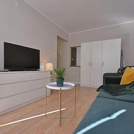 Lägenhet Sunset - Sloneczne Mieszkanie W Centrum Miasta